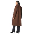 Miniatyrbillede 2 af 3: Principles Womens/Ladies Faux Wool Double-Breasted Trench Coat