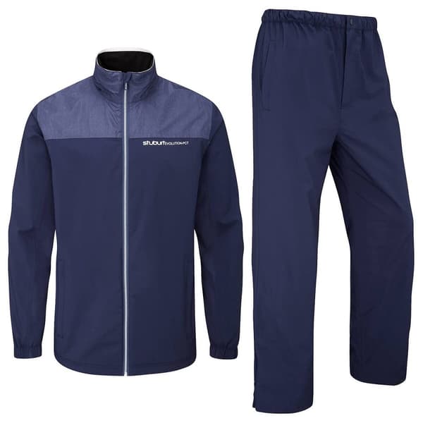 Stuburt Mens Evolution PCT Waterproof Jacket and Trousers Set