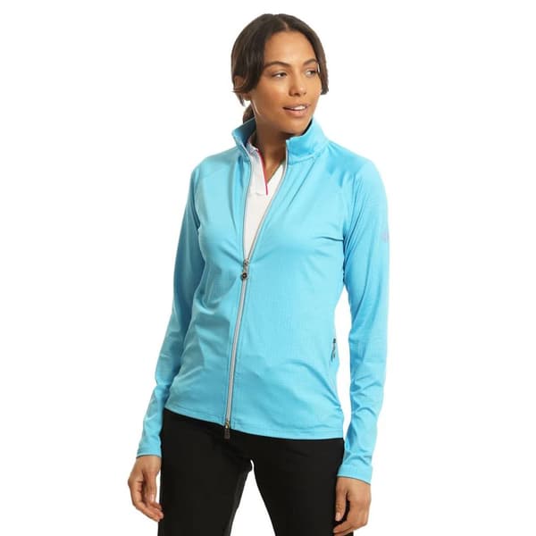 Island Green Womens/Ladies Embossed Full Zip Jacket