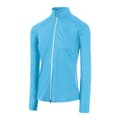 Miniatyrbillede 1 af 4: Island Green Womens/Ladies Embossed Full Zip Jacket