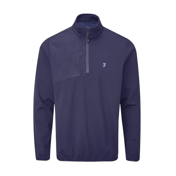 Farah Mens Abbott Quarter Zip Jacket