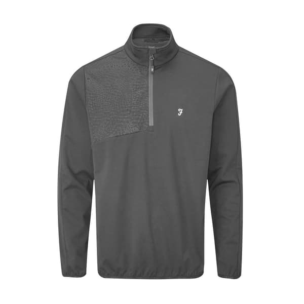 Farah Mens Abbott Quarter Zip Jacket