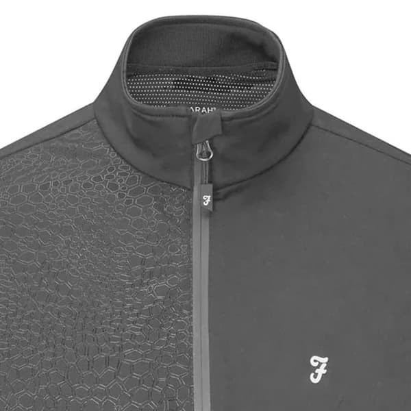 Farah Mens Abbott Quarter Zip Jacket