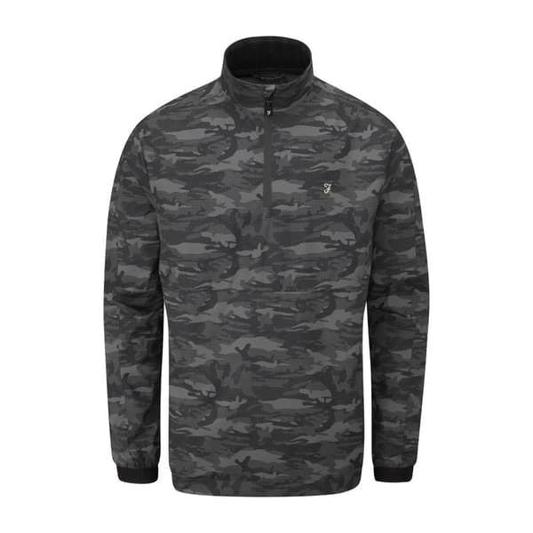 Farah Mens Parker Camouflage Showerproof Jacket