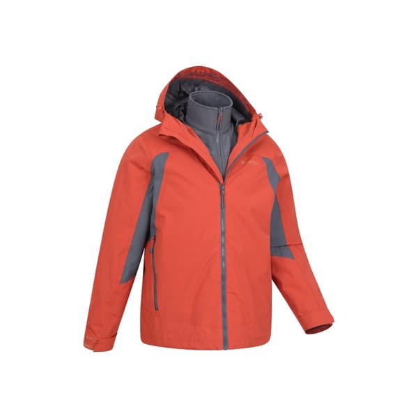 Mountain Warehouse Mens Mist 3 in 1 Waterproof Jacket