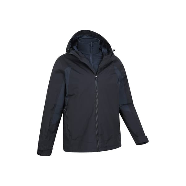 Mountain Warehouse Mens Mist 3 in 1 Waterproof Jacket