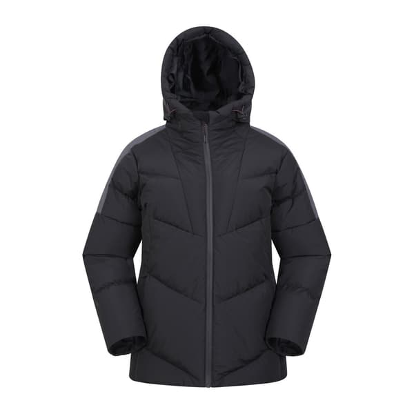 Mountain Warehouse Womens/Ladies Oslo Extreme Down Padded Jacket Black 16 UK