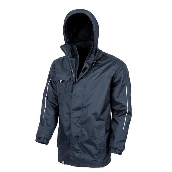 Result Core Transit 3 i 1 tryckbar jacka för damer/damer Navy XXL