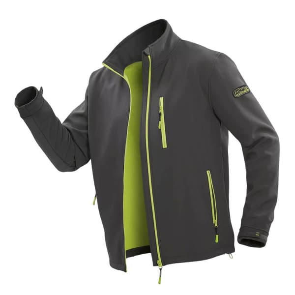 Atlas For Men Mens Microfleece Lined Water Repellent Soft Shell Jacket