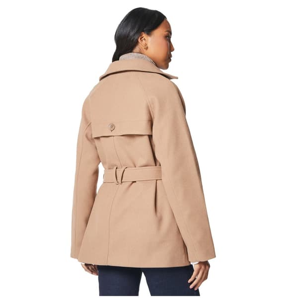 Principles Womens/Ladies Wool Double-Breasted Short Trench Coat