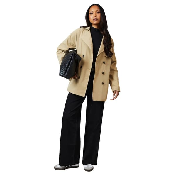 Principles Womens/Ladies Short Relaxed Fit Trench Coat