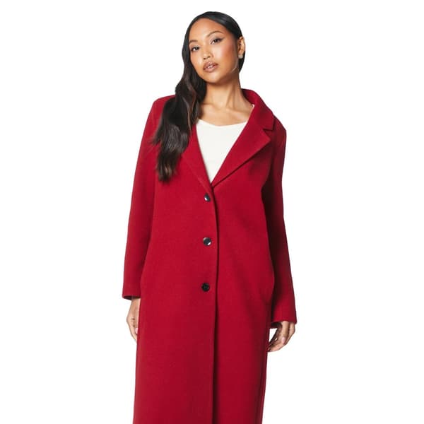Principles Womens/Ladies Single-Breasted Longline Coat Red 10 UK