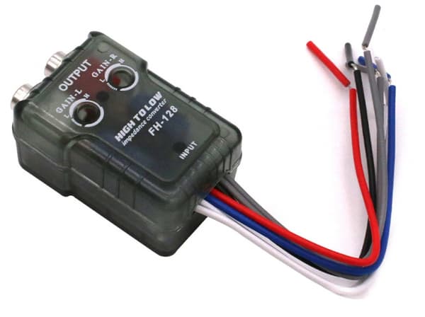 FH-128 To-vejs audio output konverter