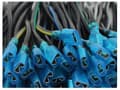 Miniatyrbilde 3 av 4: Flatstifthylse isolert med kabel 13cm, 100stk