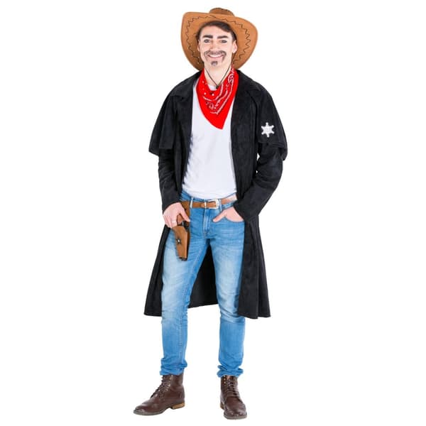 Cowboy Willy kostume Sort L