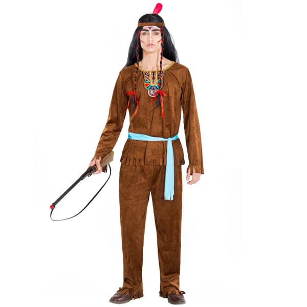 Indianeren Kraftige Bison kostume