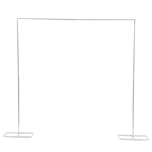 Bryllupsbue, Holdbar Stålkonstruktion, Elegant Design, Størrelse 2x2.1m,Hvid