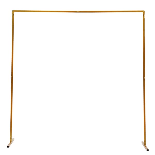 Bryllupsballonbue, Guldjernkonstruktion, Fritstående Design,XL, Guld