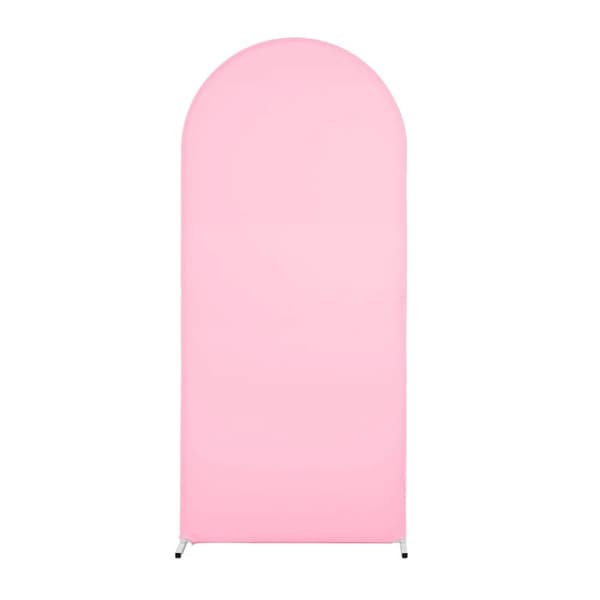 Bryllupsbue Baggrundscover, Spandex Materiale, Nem at Rengøre,Pink 1x2m, én størrelse