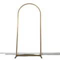 Miniatyrbillede 1 af 2: Bryllupsbue Ramme, Tilpasselige Dimensioner, Flere Farvemuligheder,guld, W1m H2m(78.7in)