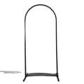 Miniatyrbillede 1 af 2: Bryllupsbue Ramme, Tilpasselige Dimensioner, Flere Farvemuligheder,sort, W0.8m H1.8m(70.8in)