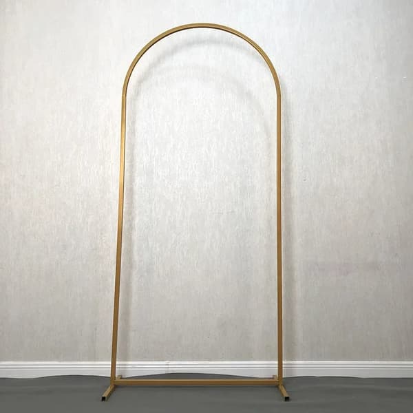 Bryllupsbue Stativ, Metalmateriale, Højdeindstillinger fra 1,5m til 2m, Farvevarianter,guld, H1.5m(59.05in)