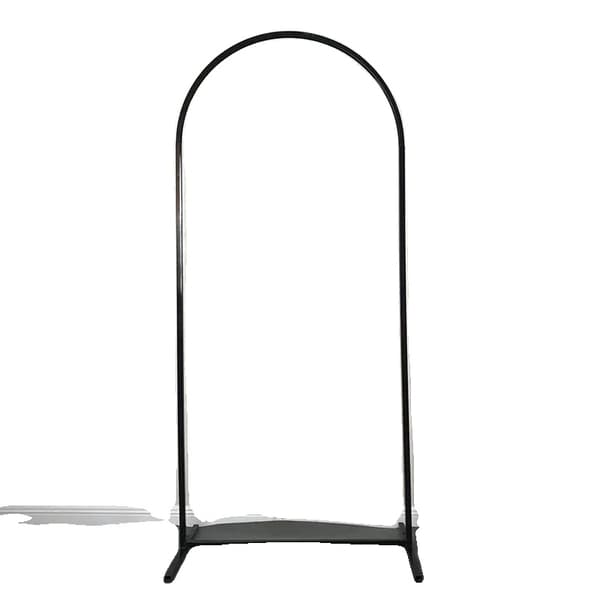 Bröllopsbåge Ställning, Metallmaterial, Höjdalternativ 1,5 m till 2 m, Färgvarianter,svart, H1.5m(59.05in)
