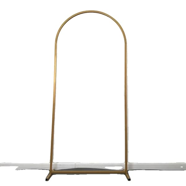 Bröllopsbåge Ställning, Metallmaterial, Höjdalternativ 1,5 m till 2 m, Färgvarianter,guld, H2m(78.7in)