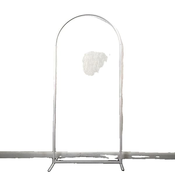 Bröllopsbåge Ställning, Metallmaterial, Höjdalternativ 1,5 m till 2 m, Färgvarianter,vit, H2m(78.7in)