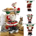 Miniatyrbillede 1 af 2: Julemandens feriebord, håndmalet ornament, fantasifuldt design,A