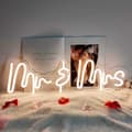 Miniatyrbild 2 av 2: Herr & Fru LED Neon Skylt, Modern Akryl Design, Anpassningsbar Form,EU-kontakt, Herr Fru