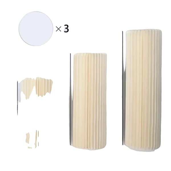 Cylinder Cake Pedestal Stand, Hållbar Papp, Flera Färgalternativ,H60 80 100