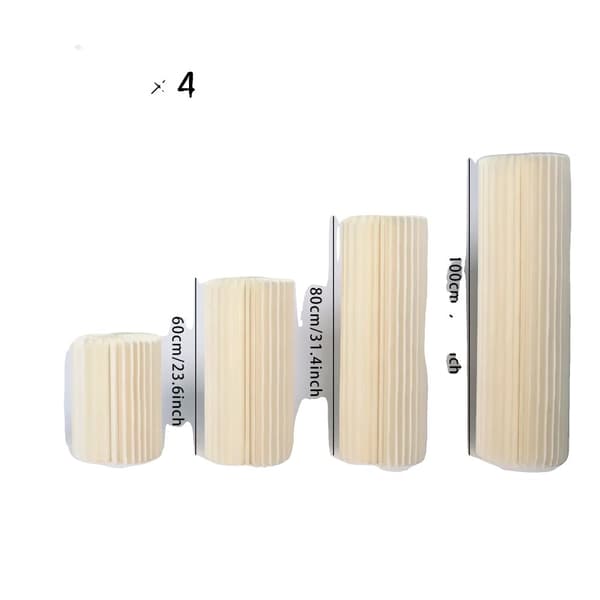 Cylinder Cake Pedestal Stand, Hållbar Papp, Flera Färgalternativ,H40 60 80 100