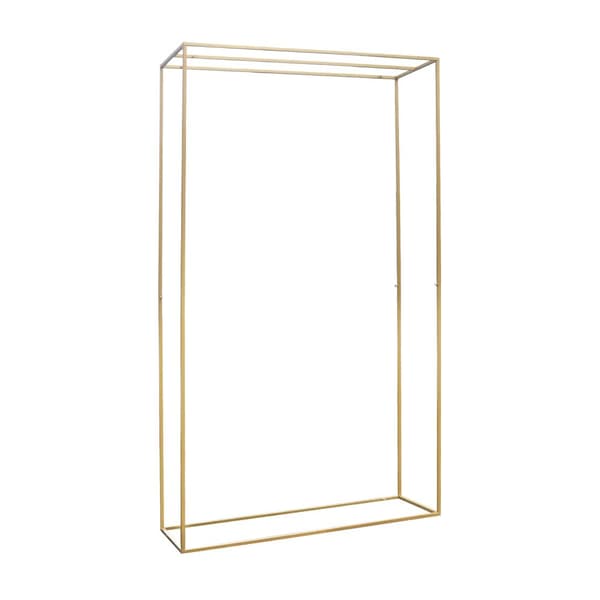 Bröllopsbåge, Metallram, 280x162x55 cm, 11 kg,XL, Guld