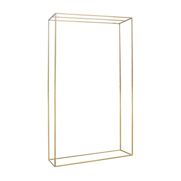 Bryllupsbue, Metalramme, 280x162x55 cm, 11 kg,XL, Guld