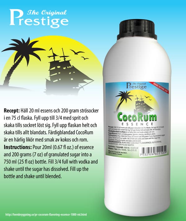 PR CocoRum essens 1000 ml