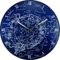 Miniatyrbillede 1 af 4: NeXtime NE-3165 Wall Klok Dia. 35 cm, Bol glas, 'Milky Way Dome'