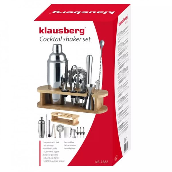 BAARMINERISETTI 16 ELEMENTTIÄ KLAUSBERG KB-7582