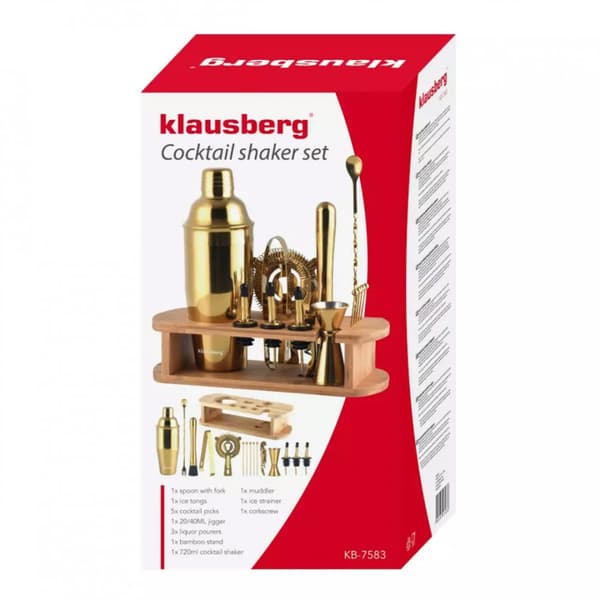 BAARMINERISETTI 16 ELEMENTTIÄ KLAUSBERG KB-7583