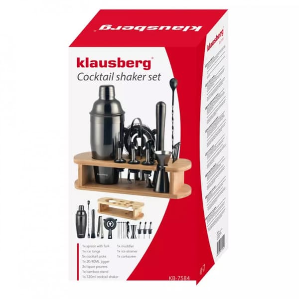 BAARMINERISETTI 16 ELEMENTTIÄ KLAUSBERG KB-7584