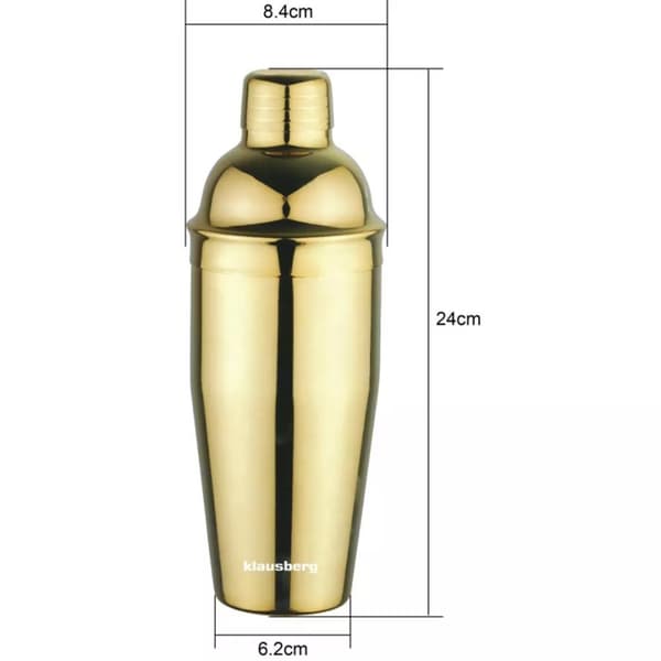 BARTENDER SHAKER cocktaileja varten 750 ml KLAUSBERG KB-7649