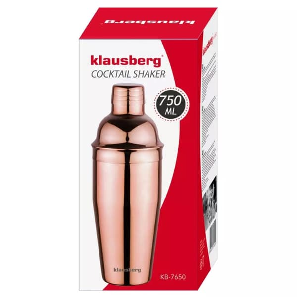 BARTENDER COCKTAIL SHAKER 750ml KLAUSBERG KB-7650