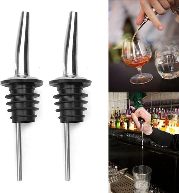 OBOSOE Premium Cocktail Shaker Set – 10-osainen ruostumattomasta teräksestä valmistettu baarilaite