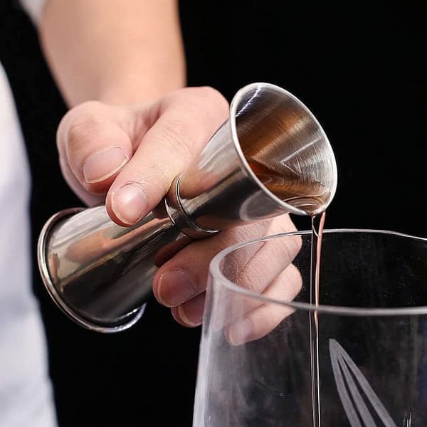 OBOSOE Premium Cocktail Shaker Set – 10-osainen ruostumattomasta teräksestä valmistettu baarilaite