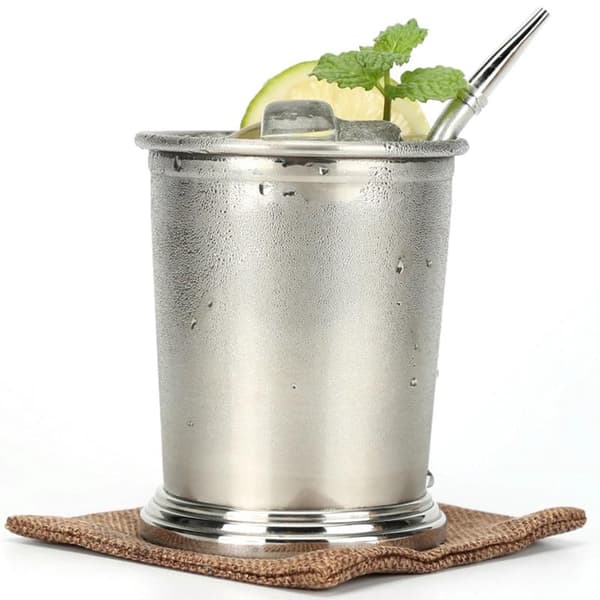 Cocktaillasi ruostumattomasta teräksestä - hopea - 360 ml