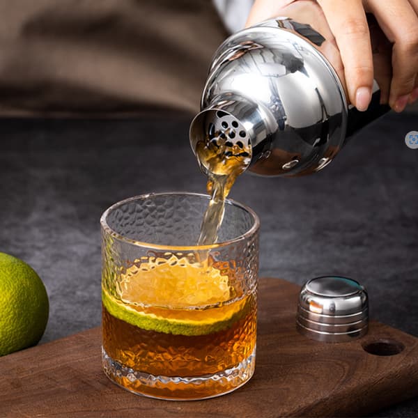 INF Cocktailshaker i rustfritt stål 750 ml 0