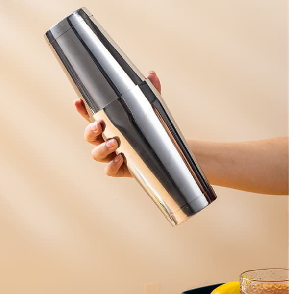 INF Cocktailshaker i rustfrit stål 0