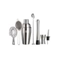 Miniatyrbild 1 av 4: 7-delad cocktailbox i rostfritt stål - VACUVIN - Mixer, Jigger, Muddler, Sil, Sil, Pourer, Sked