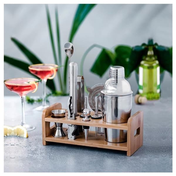 Lacor Set cocktail 10 bitar + stativ - 62181