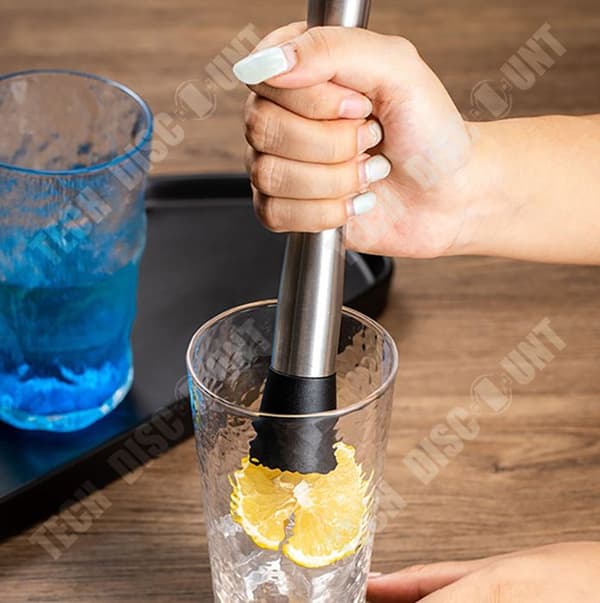 TD® Rostfritt stål Bartender Set Cocktail Bartender Tools Bartender Supplies Sex-delad set
